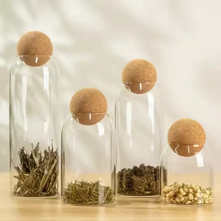 glass jar timber lid