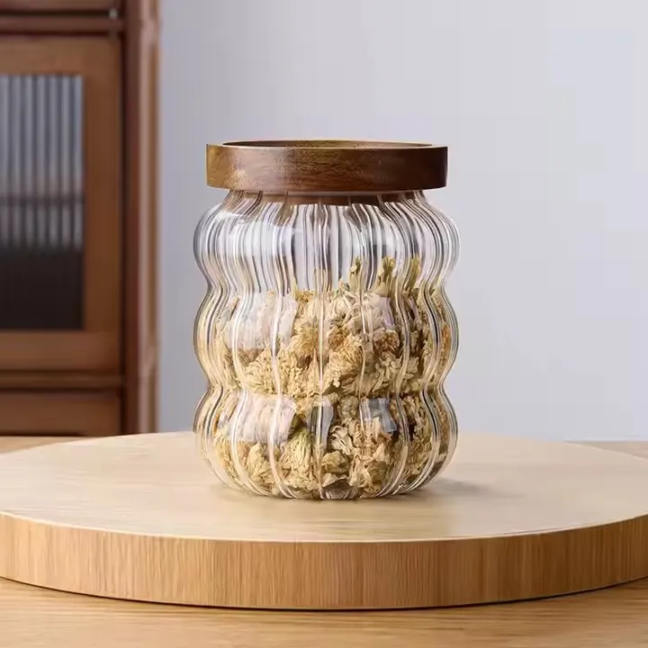Read More About decorative glass jars with wooden lids