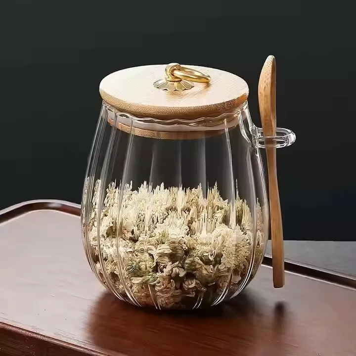 Read More About glass storage jar