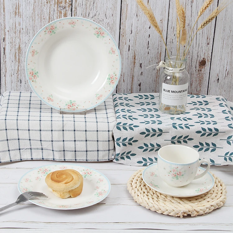 Rose Lace Enchantment Japanese-Korean Inspired Ceramics