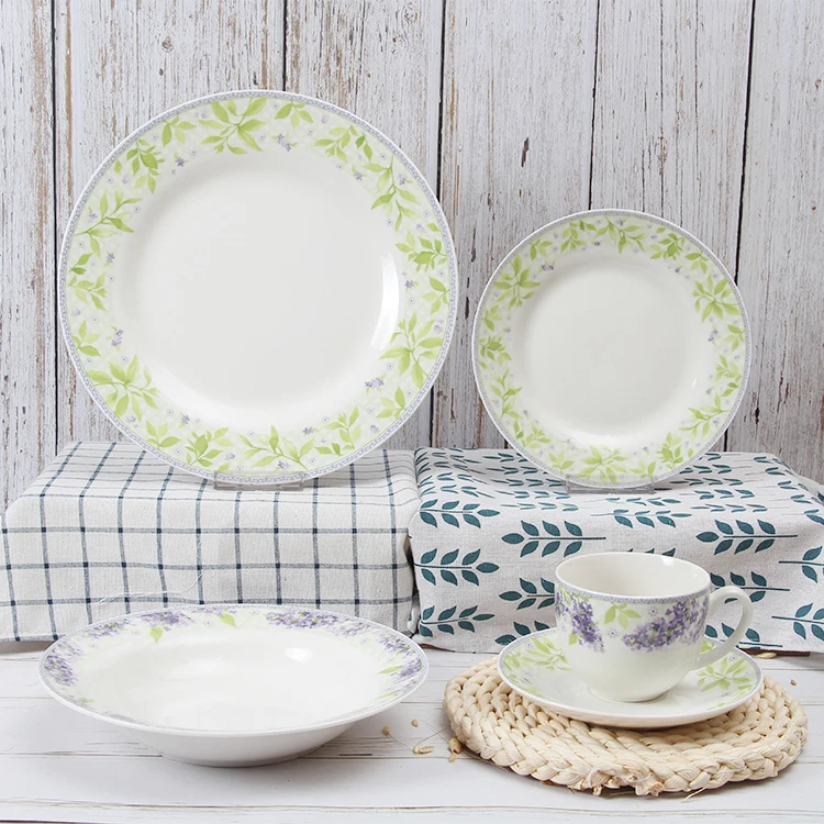Lavender dinner set plate