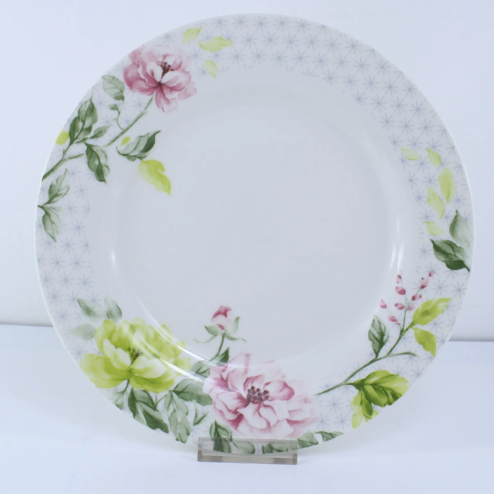 Premium White & Gold Ceramic Dinner Plates | Luxury Dinnerware