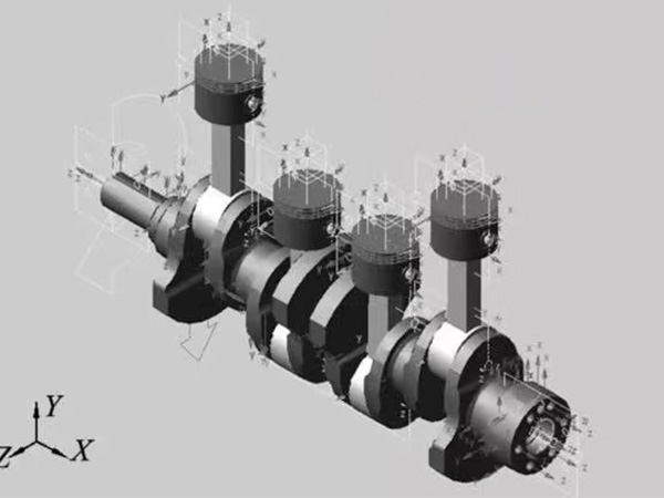 What does the crankshaft of an engine do? How does it relate to the engine work order?