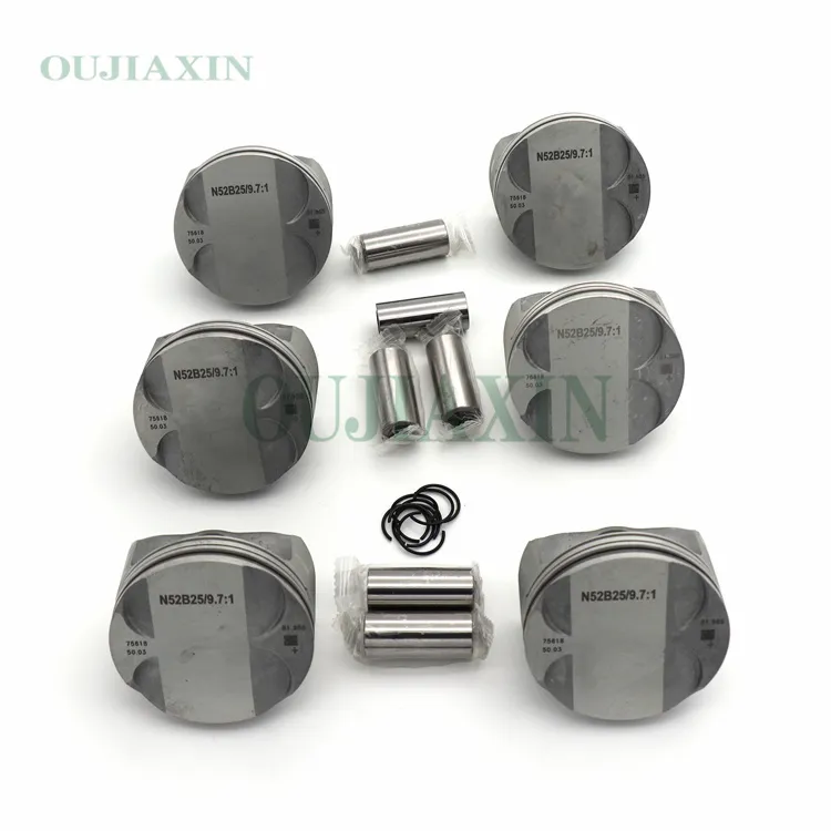 Piston 11257561844 used for BMW N52B25 2.5L 82MM