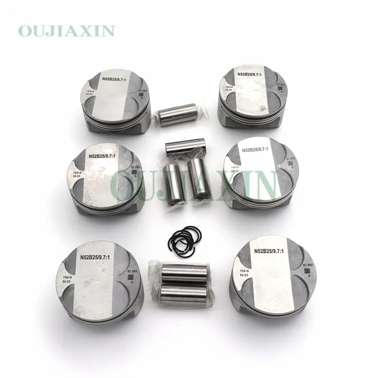 Piston 11257561844 used for BMW N52B25 2.5L 82MM