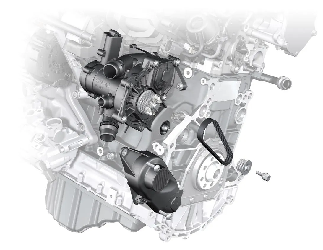 Audi and Volkswagen water pumps leak frequently, revealing the root cause of the failure, a must-read for car owners!