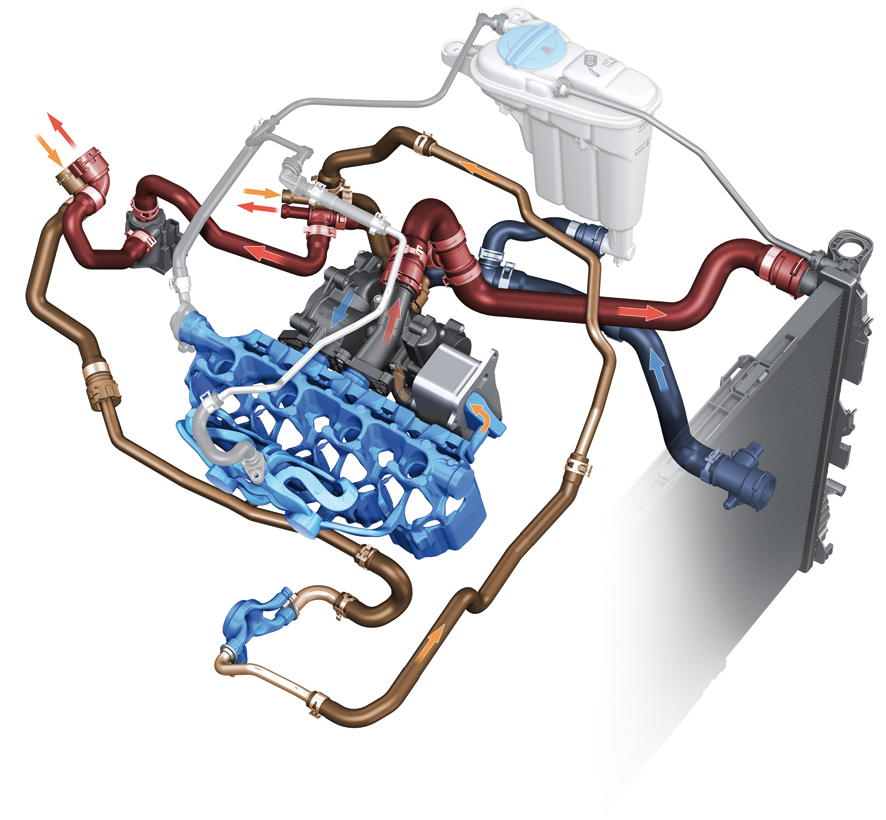 Audi and Volkswagen water pumps leak frequently, revealing the root cause of the failure