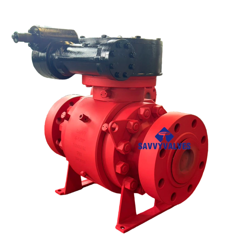 API 6A 10000PSI Trunnion Ball Valves