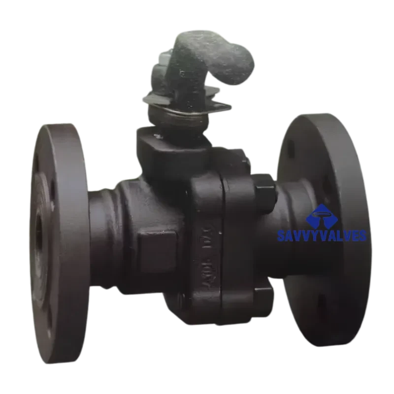2-Piece Closed Die Forged Steel Floating Ball Valve