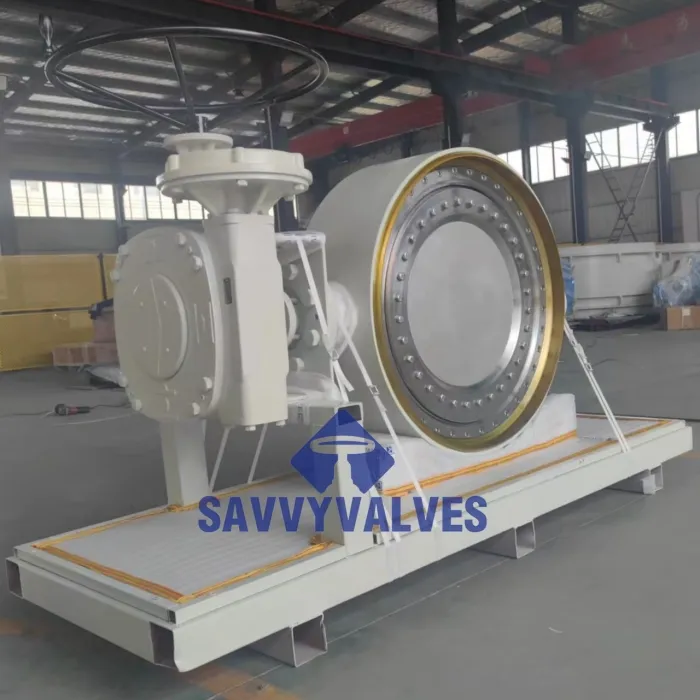 SAVVY Fabricated triple offset butterfly valve for thermal duty