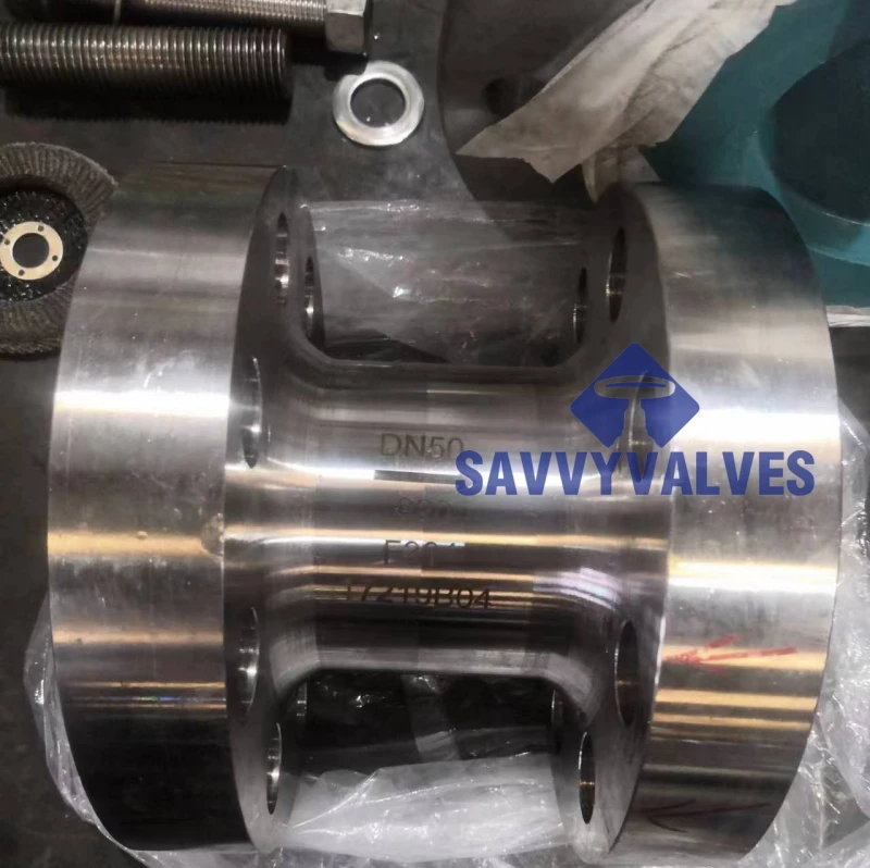 SAVVY Cryogenic axial nozzle check valve free forged CNG LNG LPG