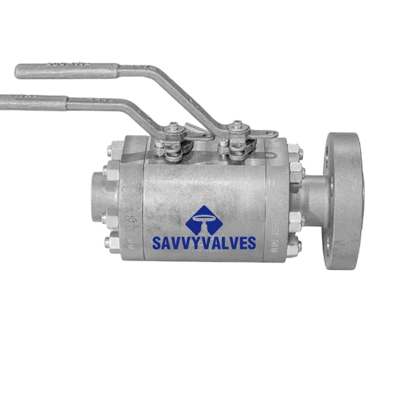 1″-1500LB DBB Double Ball Ball Valve