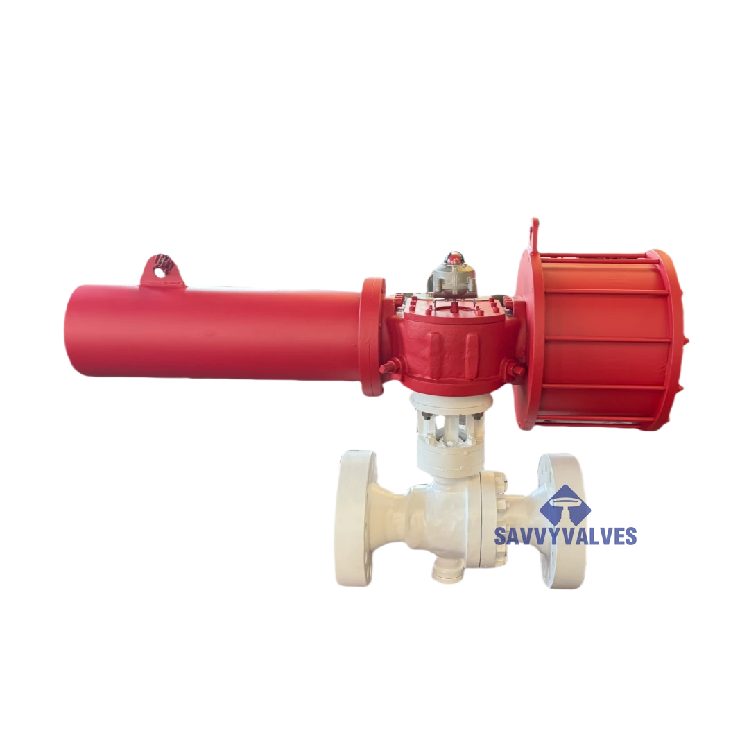 6″ x 4″ 1500LB Emergency shut-down ball valve