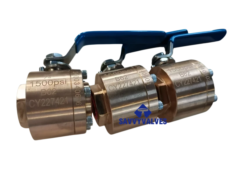 B62 Bronze Ball Valves