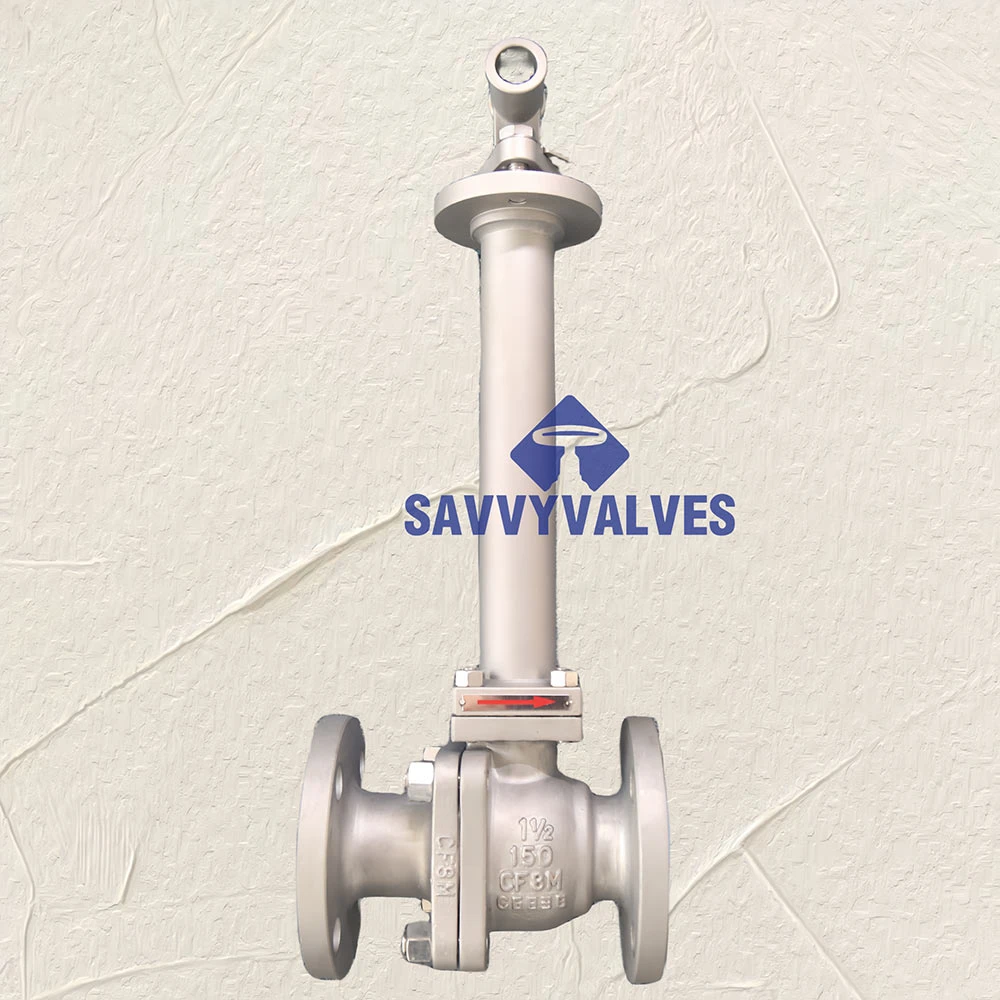 SAVVY 2-Piece Cryogenic Floating Ball Valve
