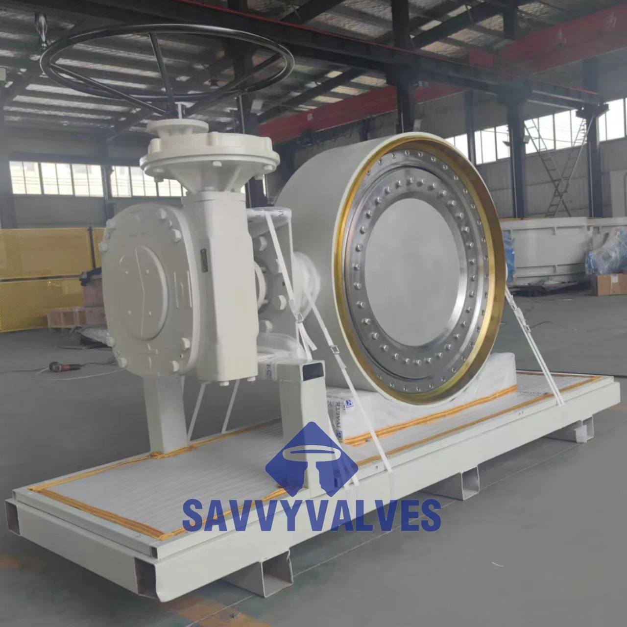 Fabricated Triple Offset Butterfly Valve For Thermal Duty