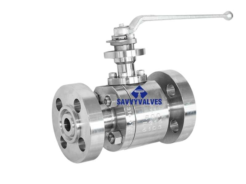 1″-900LB F316 Cryogenic Floating Ball Valve