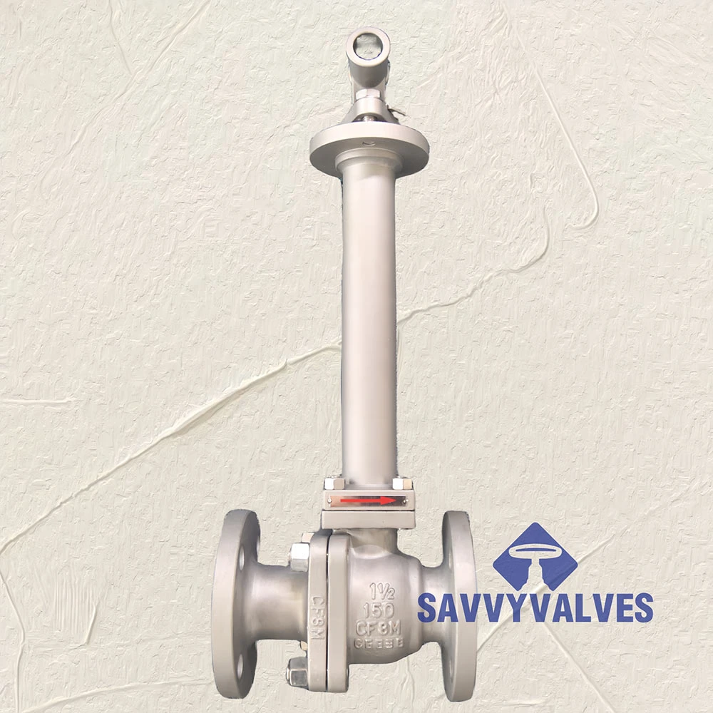 2-Piece Cryogenic Floating Ball Valve