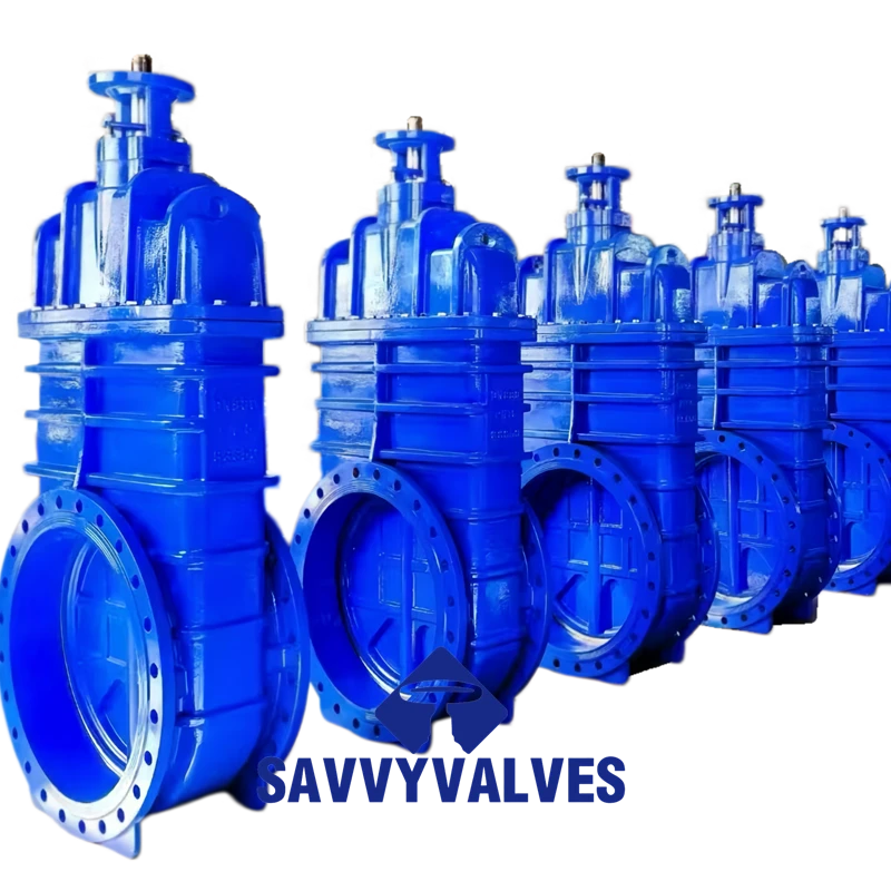 DN800-PN16 Cast Iron Metal Seated Non-Rising Stem Gate Valve