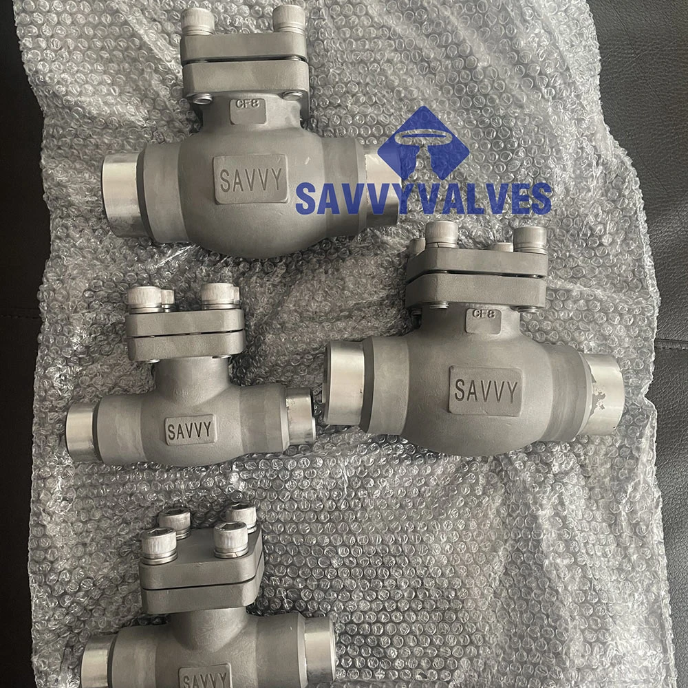 SAVVY Cryogenic Piston Lifting Check Valve CNG LNG