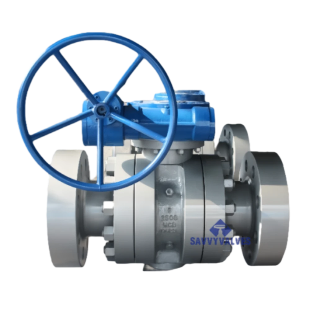 2500lb 3-Piece Trunnion Ball Valve In Cast Steel