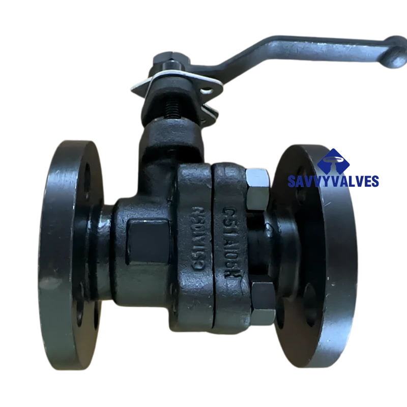 2-Piece Closed Die Forged Steel Floating Ball Valve