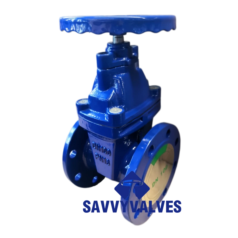Compact NRS Rubber Seated Gate Valve c/w Hand Wheel Operator