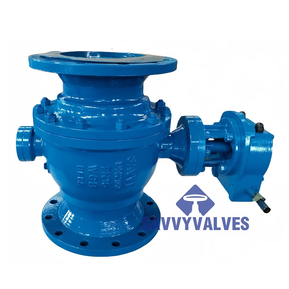 2-Piece Trunnion Ball Valve In Cast Steel