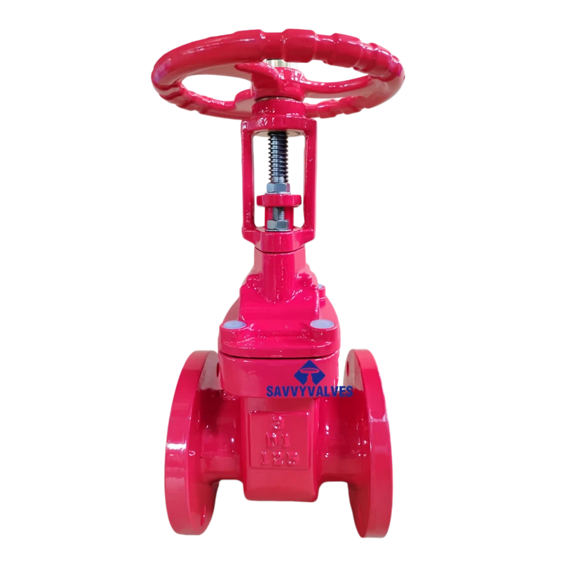 3″-125LB Cast Iron Metal Seated Rising Stem Gate Valve