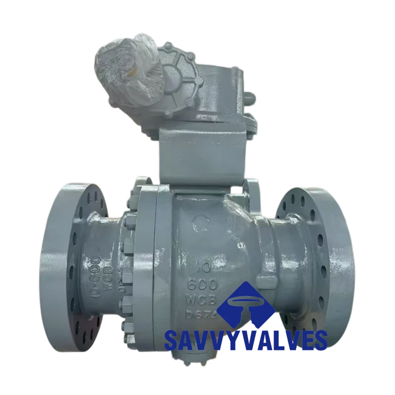 2-Piece Trunnion Ball Valve 10″-600LB