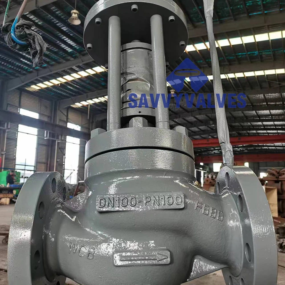 Pneumatic Choke Valve Through Conduit