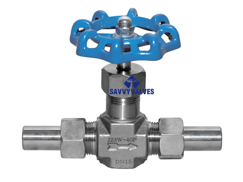 DN15-PN40-NPT c/w Nipples SS Needle Valve