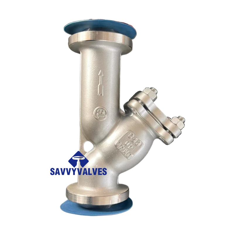 DN40-PN40 BW Ends SS Y Strainer