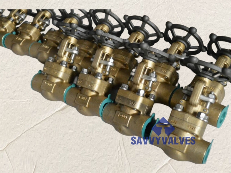 Robust Bronze Gate Valve | 1/2 BSP & 1 OS&Y Options