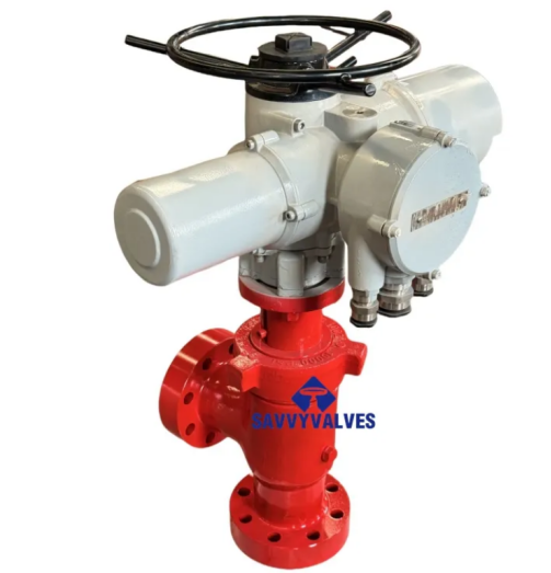 Erosion in the Choke Valve in  Wellhead