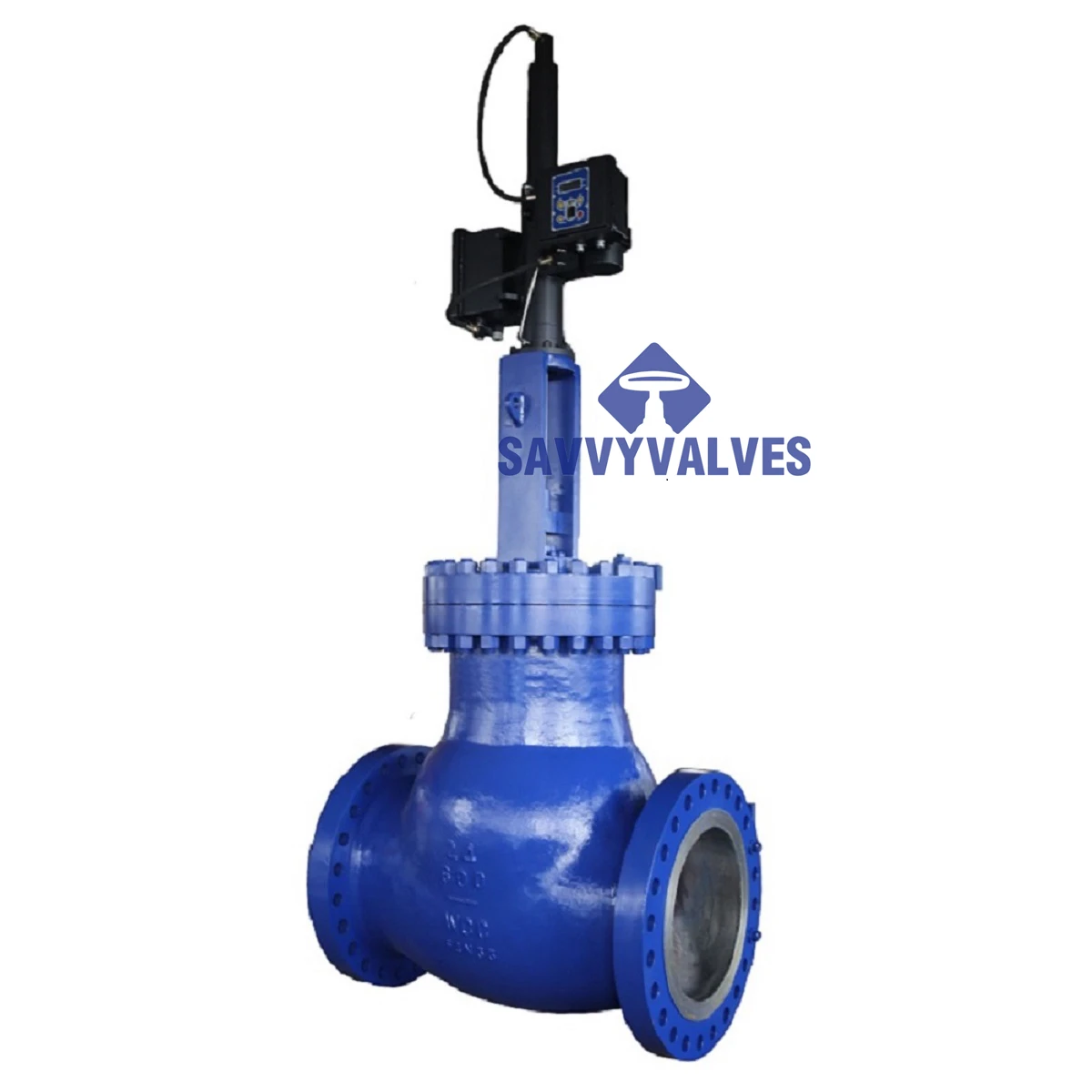 SAVVY 24″ 600lb Electric Hydraulic Balanced Caged Control Valve Type Globe