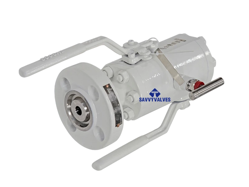 1/2″-1500LB DBB Floating Ball Valve RTJ*NPT-F