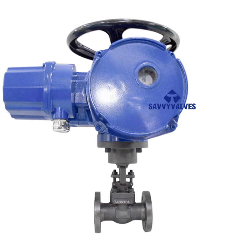 1″-150LB Electric Actuated Globe Valve