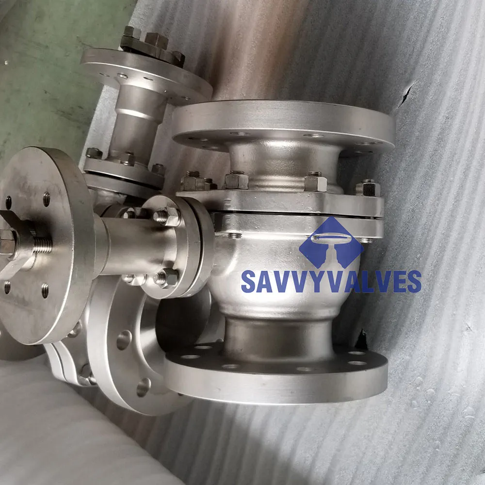 SAVVY 2-Piece Cryogenic Floating Ball Valve, Full Port
