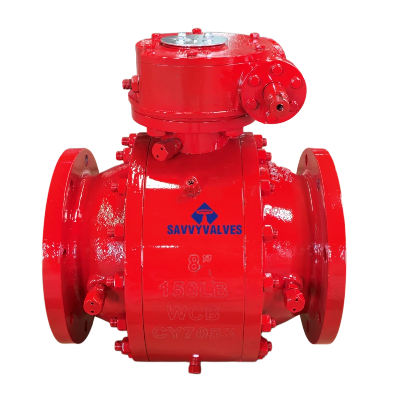 3-Piece Trunnion Ball Valve 8″-150LB