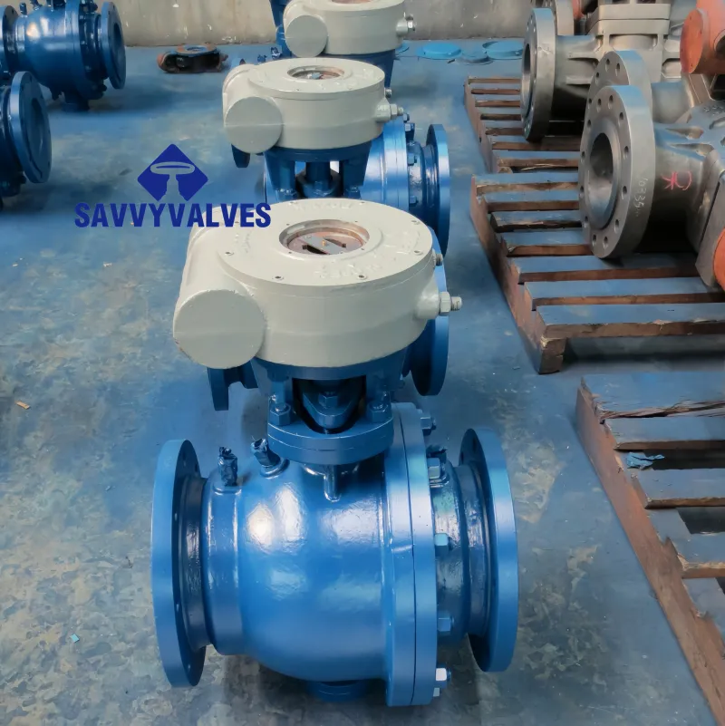 8" 150LB Trunnion Mounted Ball Valve - API 6D, High Performance Shut-off