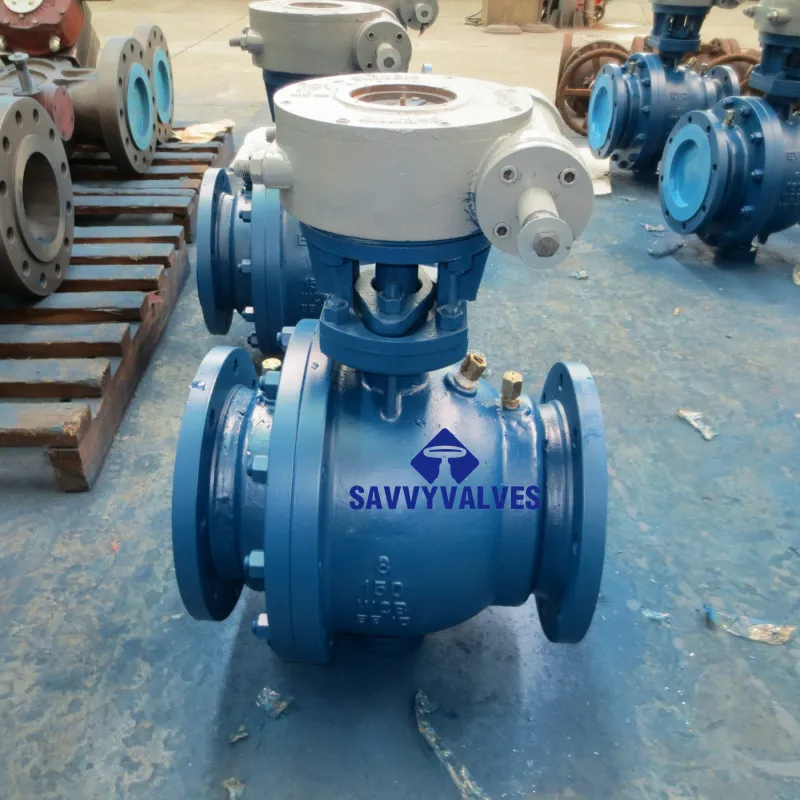 8" 150LB Trunnion Mounted Ball Valve - API 6D, High Performance Shut-off