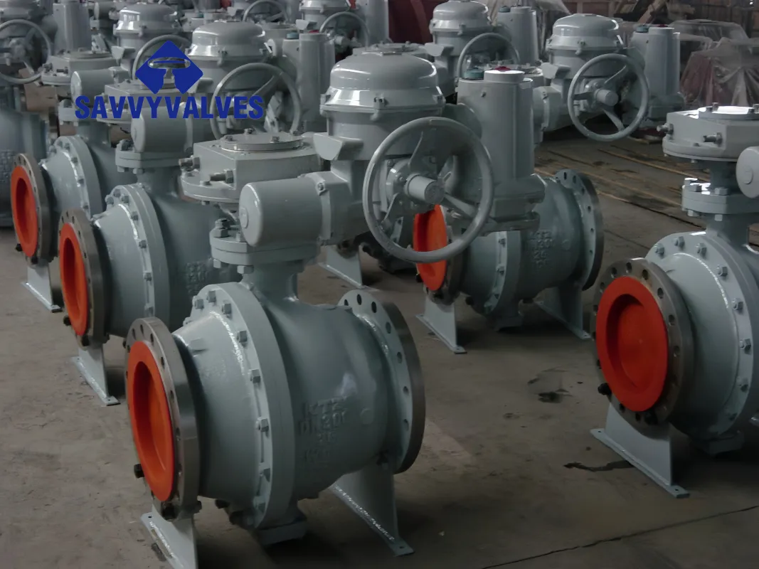 8" 150LB Trunnion Mounted Ball Valve - API 6D, High Performance Shut-off