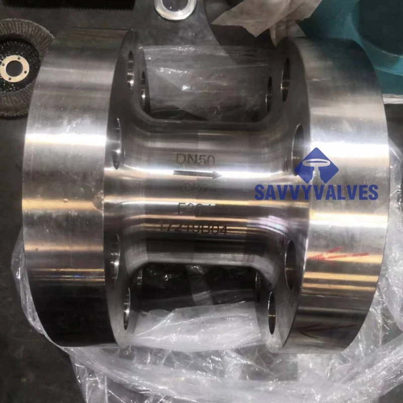 CNG LNG LPG Cryogenic axial nozzle check valve free forged