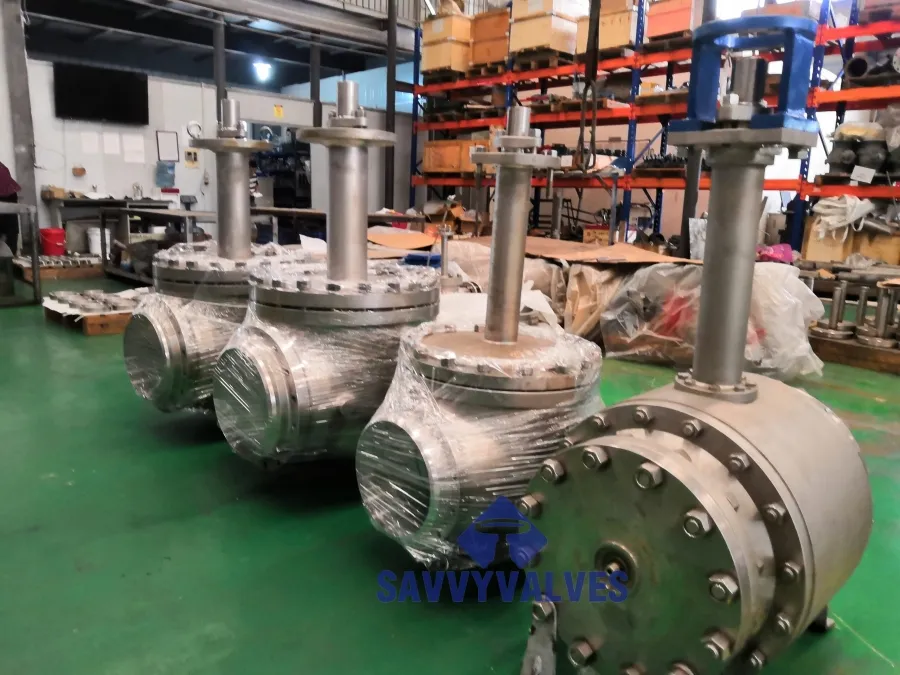 High-Performance Cryogenic Trunnion Ball Valves for Extreme Cold