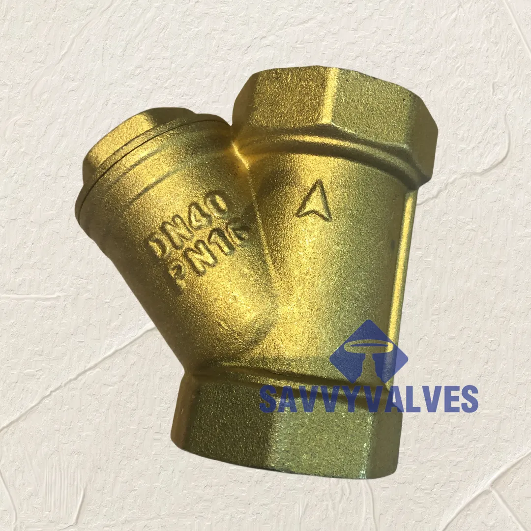Brass Filter Strainer - SAVVY VALVES|Fluid Control &amp; Durability