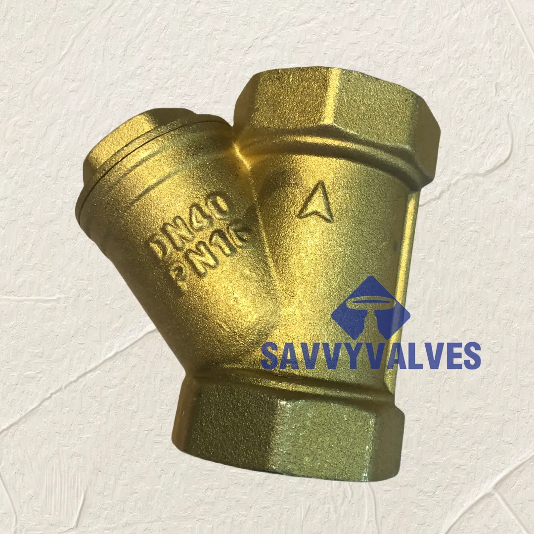 Brass Filter Strainer - SAVVY VALVES|Fluid Control &amp; Durability