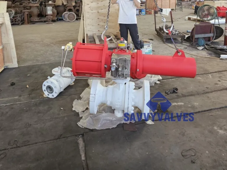 ball valve flange