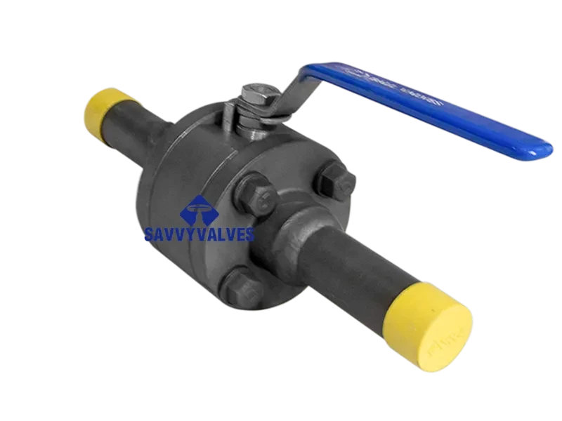 1″-800LB-Nipples 3-Piece Floating Ball Valve