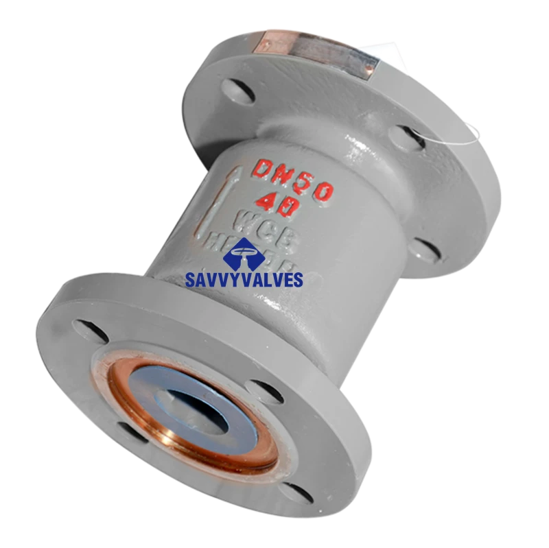 DN50-PN40-RF Axial Check Valve